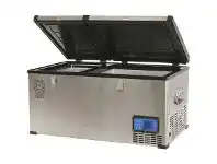 Road Tech Marine Brass Monkey Portable Fridge/ Freezers Stainless Steel Dual Zone - 80L - 99 Cans offer