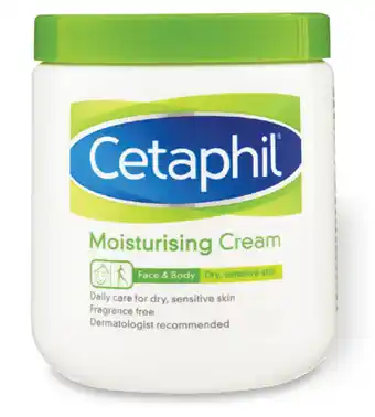 Ramsay Pharmacy Cetaphil moisturising cream 550g offer
