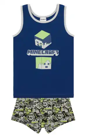 BIG W Minecraft kids singlet and trunks sets sizes 4/6-6/8 offer