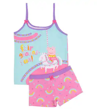 BIG W Peppa pig cami and shortie sets sizes 2/3-4/6 offer