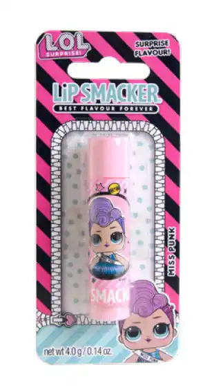 BIG W Lip smacker lol single balm miss punk - cotton candy surprise offer