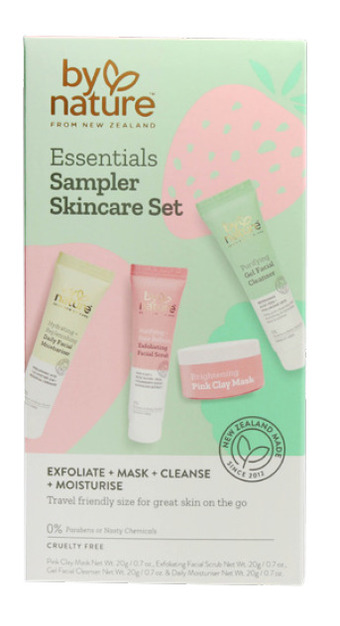 BIG W By nature essentials sampler skincare set offer