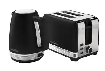 BIG W Sunbeam chic collection 2-slice toaster and kettle 1.7-litre breakfast set offer