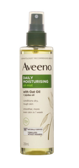 BIG W Aveeno daily moisturising oil mist 200ml offer