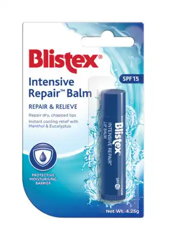 Blistex intensive repair balm spf15