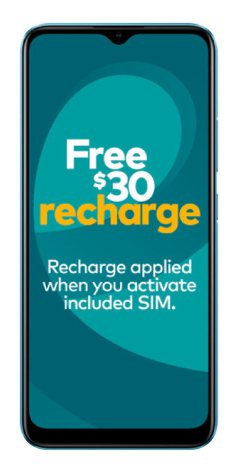 BIG W Optus real me c21 - blue offer