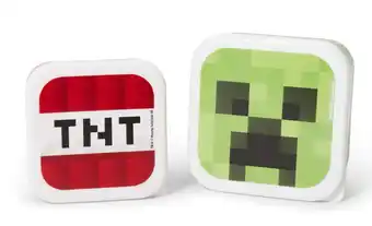 BIG W Minecraft 2-pack nested containers offer