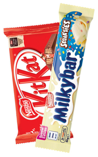 BIG W Nestlé impulse bars 40g-55g offer