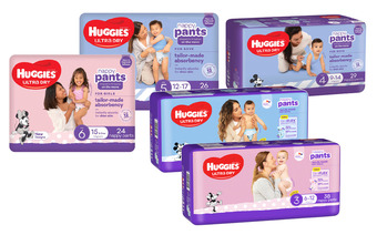 BIG W Huggies ultra dry bulk nappy pants offer
