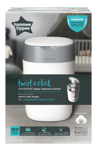 BIG W Tommee tippee twist & click nappy bin disposal system offer
