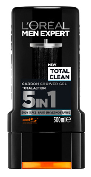 BIG W L'oreal paris men expert total clean carbon shower gel 300ml offer