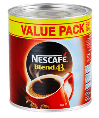 BIG W Nescafé blend 43 700g value pack offer