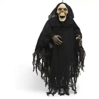 BIG W Animated 120cm hanging skeleton reaper offer