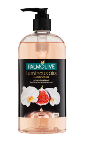 BIG W Palmolive luminous oils hand wash rejuvenating fig oil with white orchid 500ml offer