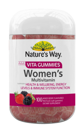 Nature's way women's multi-vitamin vita gummies 100 pack