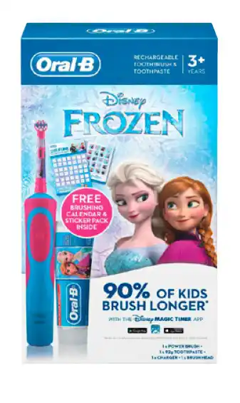 BIG W Oral-b stages frozen gift pack 3+ years offer