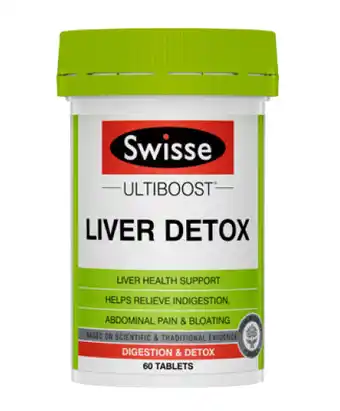 BIG W Swisse ultiboost liver detox 60 tab offer