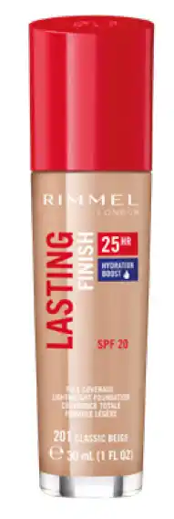 BIG W Rimmel london lasting finish 25hr foundation classic beige 201 offer