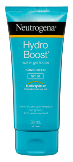 BIG W Neutrogena hydro boost water gel sunscreen spf 50 88ml offer