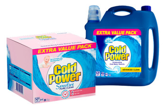 BIG W Cold power laundry liquid 6-litre or powder 6kg offer