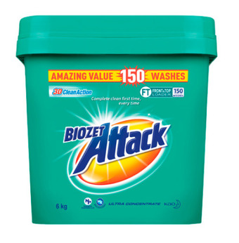 BIG W Biozet laundry powder 6kg offer