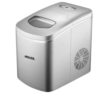 Heller electronic ice maker - silver