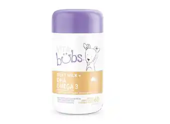 Chemist Warehouse Vita bubs kids goat milk + dha omega 3 60 chewable tablets offer