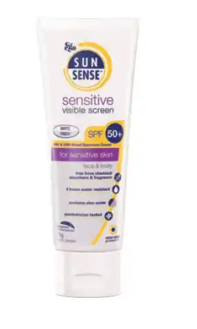 Chemist Warehouse Ego sunsense spf 50+ sensitive visible screen 75g offer