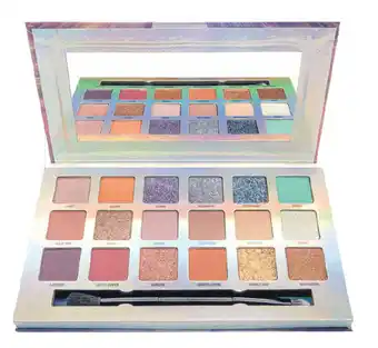 W7 total eclipse 18 pressed pigment eyeshadow palette