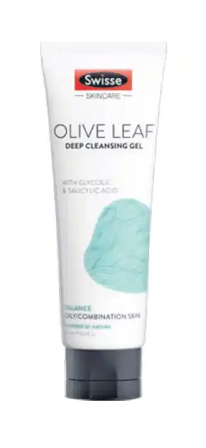 Swisse skincare olive leaf deep cleansing gel 125ml