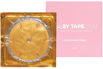 Booby tape 24k gold breast mask
