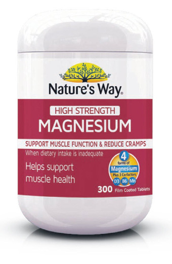 Chemist Warehouse Nature’s way high strength magnesium 300 tablets offer
