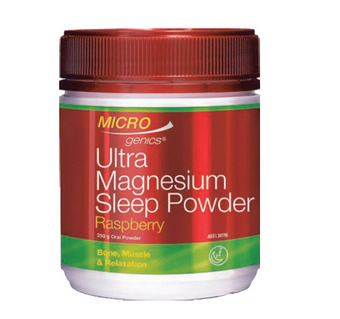 Chemist Warehouse Microgenics ultra magnesium sleep powder raspberry flavour 250g offer