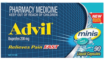 Chemist Warehouse Advil minis 90 liquid capsules offer
