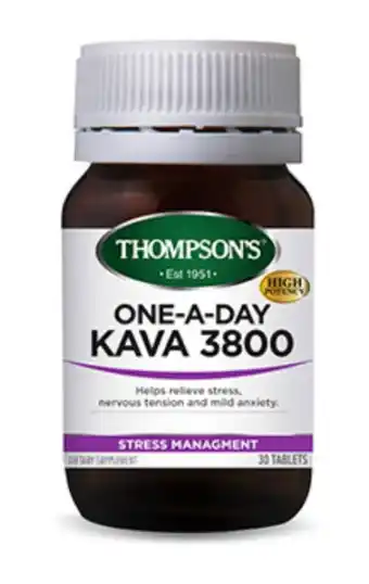 Chemist Warehouse Thompson's one-a-day kava 3800mg 30 tablets offer