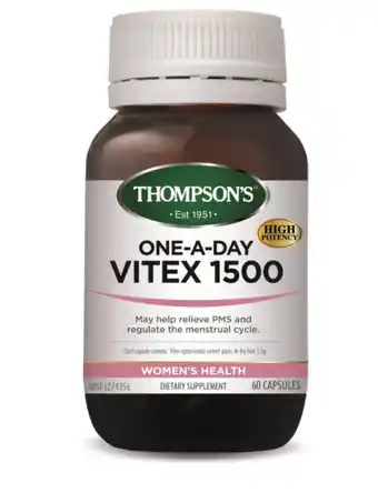Chemist Warehouse Thompson's one-a-day vitex 1500mg 60 capsules offer
