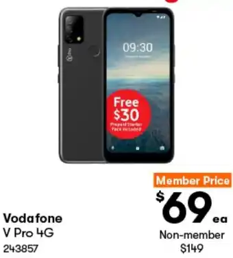 BIG W Vodafone V Pro 4G offer