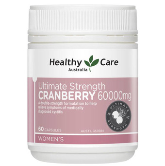 Chemist Warehouse Healthy care ultimate strength cranberry 60000mg 60 capsules offer