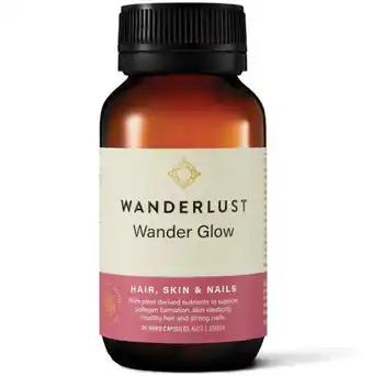 Chemist Warehouse Wanderlust wander glow 30 capsules offer