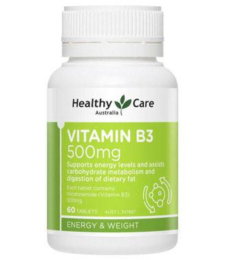 Chemist Warehouse Healthy care vitamin b3 500mg 60 tablets offer