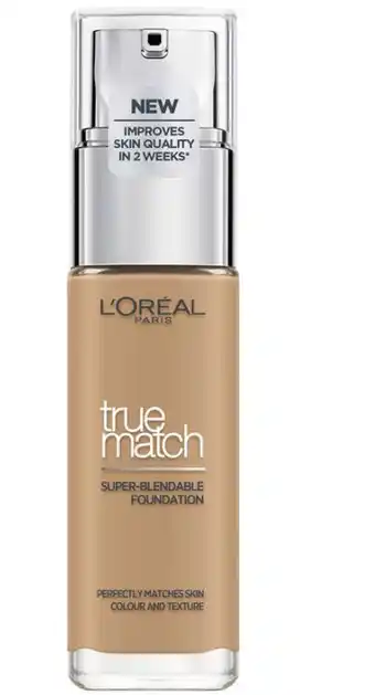 Chemist Warehouse L’oréal paris true match foundation 6n honey 30ml offer