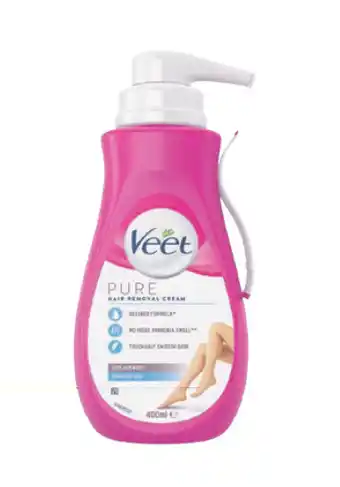 ePharmacy Veet hair removal cream sensitive 400ml offer
