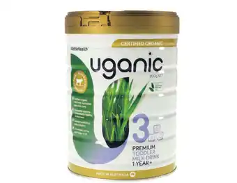 ePharmacy Uganic certified organic toddler milk drink stage 3 800g offer