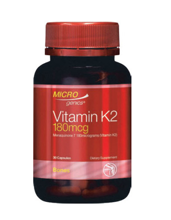 ePharmacy Microgenics vitamin k2 180mcg 30 capsules offer