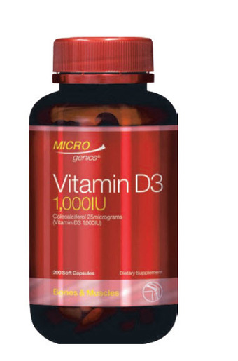 ePharmacy Microgenics vitamin d3 1,000iu 200 capsules offer