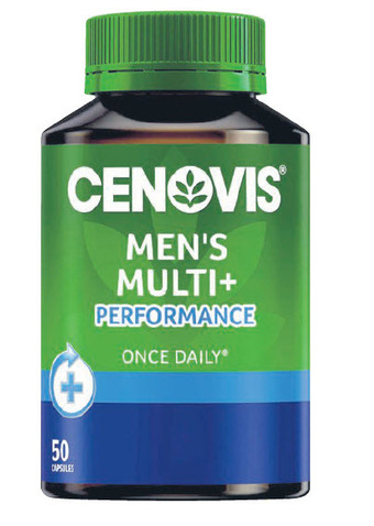ePharmacy Cenovis men’s multi+ performance 50 capsules offer