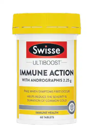 ePharmacy Swisse immune action 60 tablets offer