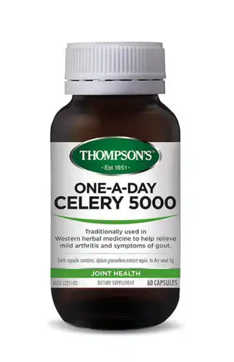 ePharmacy Thompson's one-a-day celery 5000mg 60 capsules offer