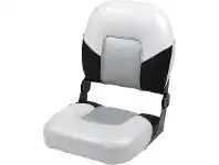 BCF Blueline Angler Pro Boat Seat Durable Black and White offer
