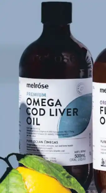 ePharmacy Melrose premium omega cod liver oil 500ml offer